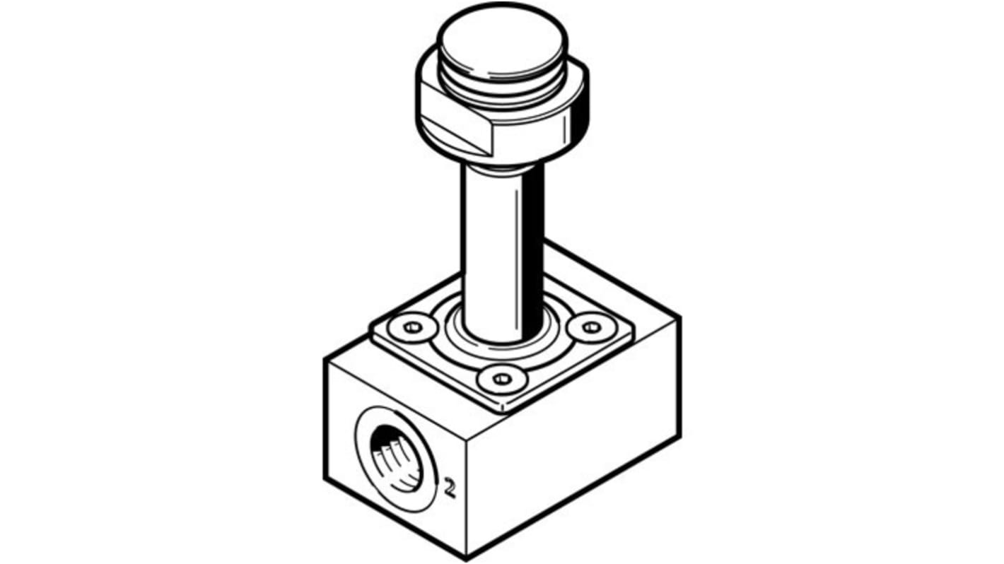 Monostable Pneumatic Solenoid Valve - Electrical G 1/4 VOFD Series