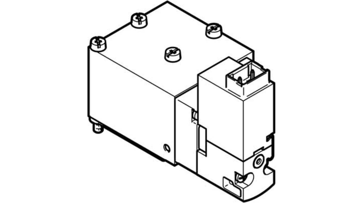 Elettrovalvole per pneumatica, funzione Monostable, azionamento Elettrico, 24V cc