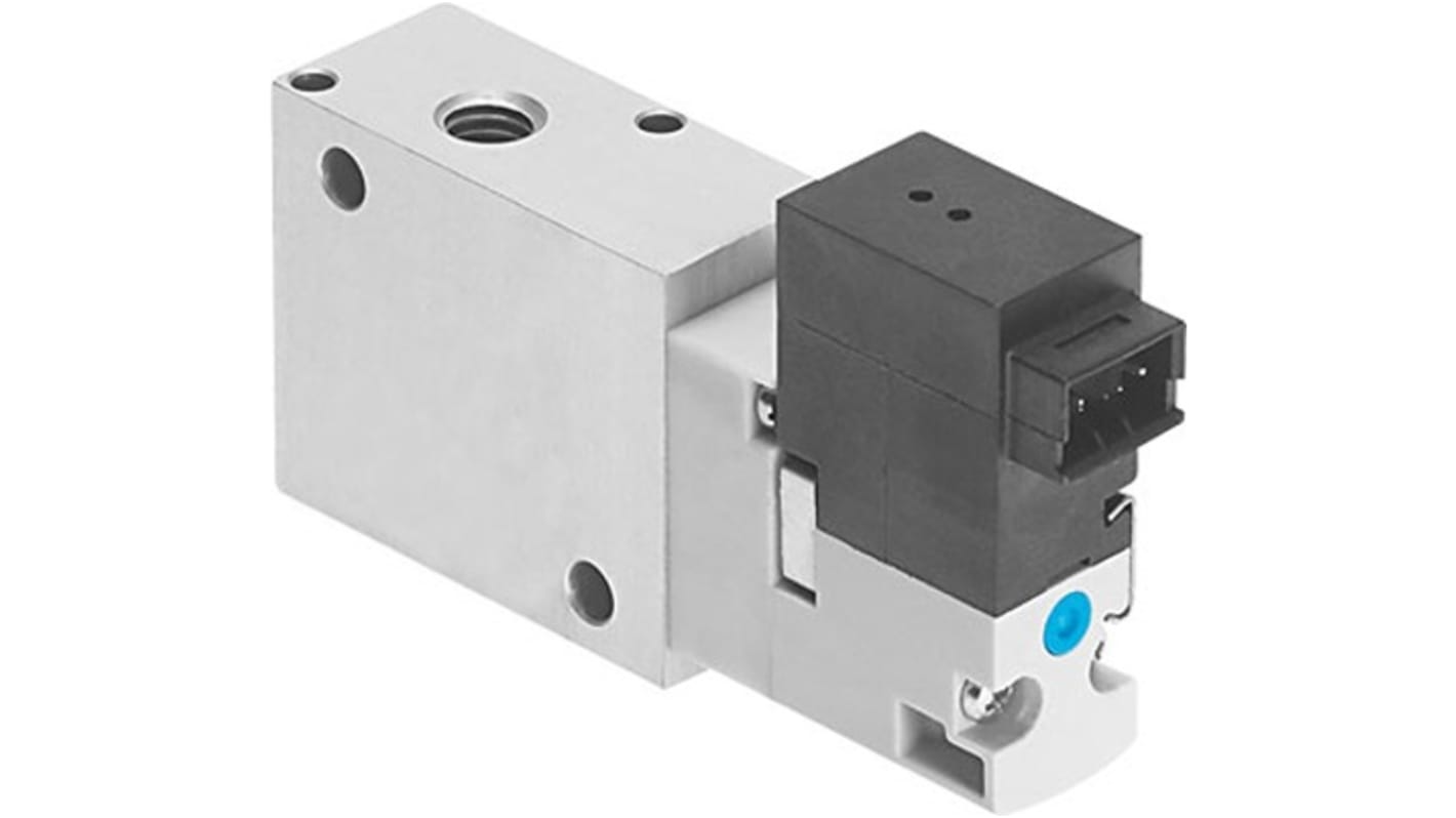 Elettrovalvole per pneumatica, M5, funzione Monostable, azionamento Elettrico, 24V cc