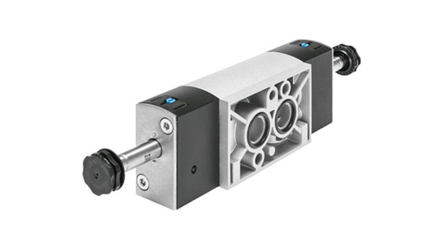 Elettrovalvole per pneumatica, G 1/4, funzione 5/2 Double Solenoid, azionamento Elettrico, 24V cc