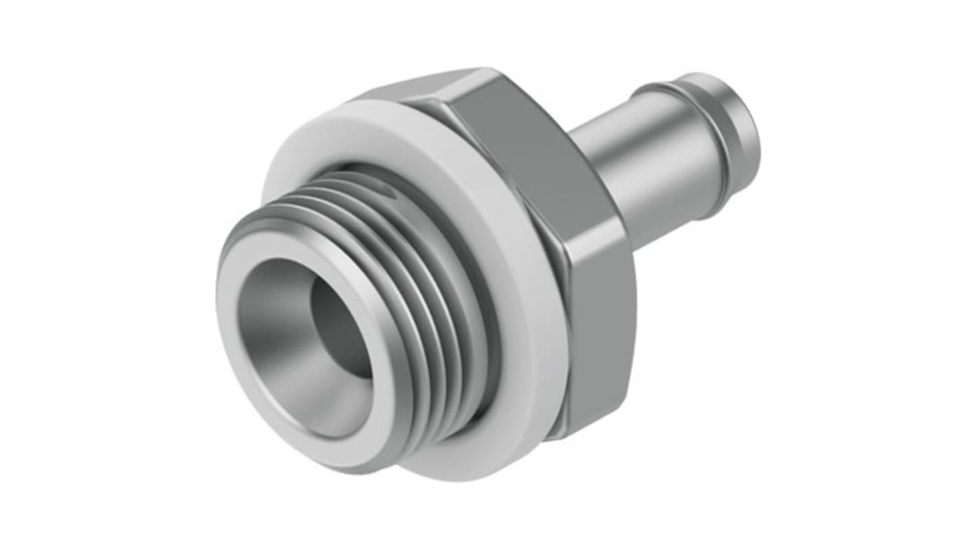 CRCN-1/4-PK-4 Series Barb Fitting, G 1/4 Male, 13972