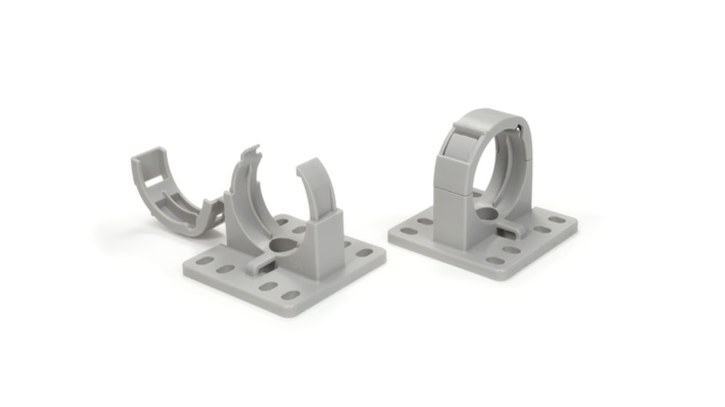 Polyamide Grey Pipe Clamp 43mm x 37mm