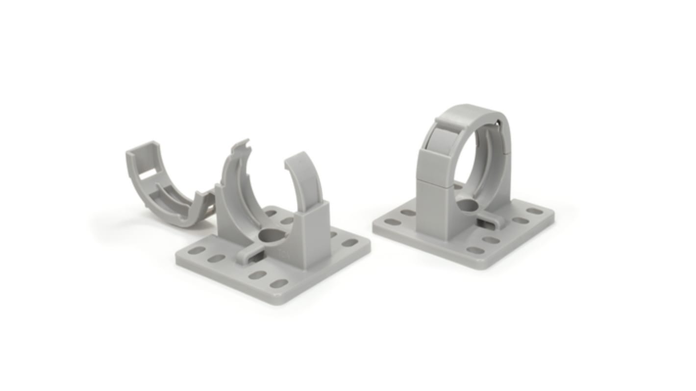 Polyamide Grey Pipe Clamp 64.5mm x 59mm