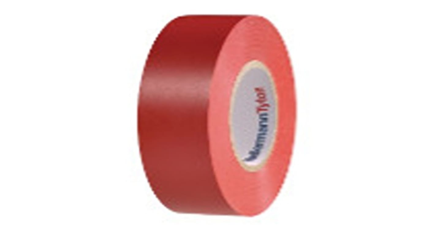 Isolierband, PVC Rot, 0.15mm x 25mm x 25m