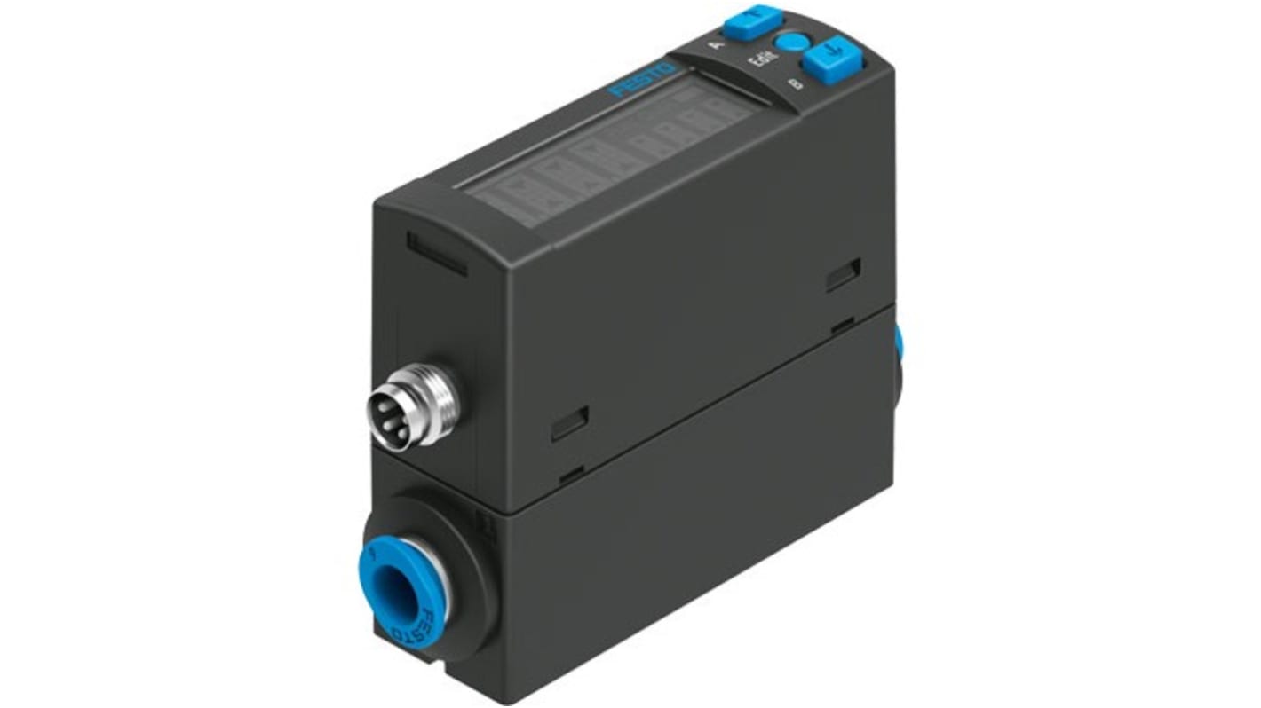 Sensor de caudal SFAH para Aire, 0,002 l/min → 0,1 L/min, 26 V cc