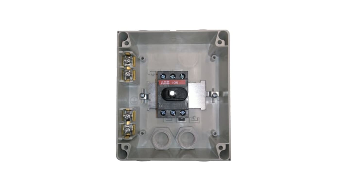 3 Pole Switch Disconnector - 25A Maximum Current, 9kW Power Rating, IP65