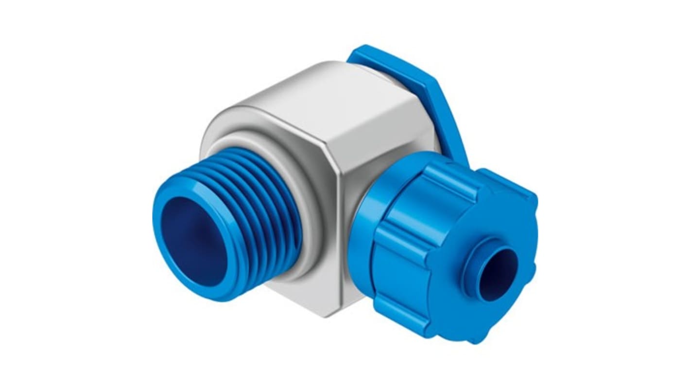 LCK-1/4-PK-6-KU Elbow quick connector