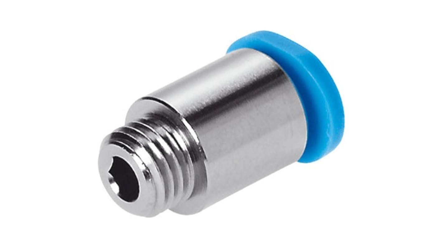 QSMPM6X0.754 QSMP Series Pushin Fitting, M6, 153320 RS