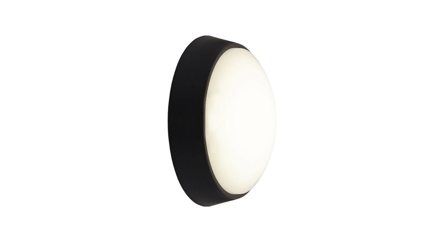 Plafón Circular, con LED, 220/240 V, 12 W, IP54