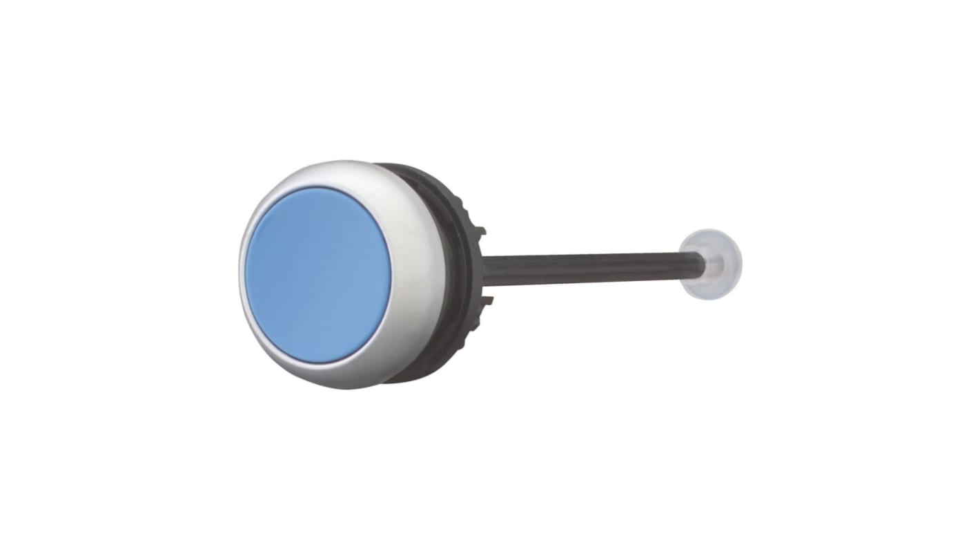 Tête de bouton poussoir Eaton, RMQ Titan M22 Bleu, Ø découpe 22mm, Momentané