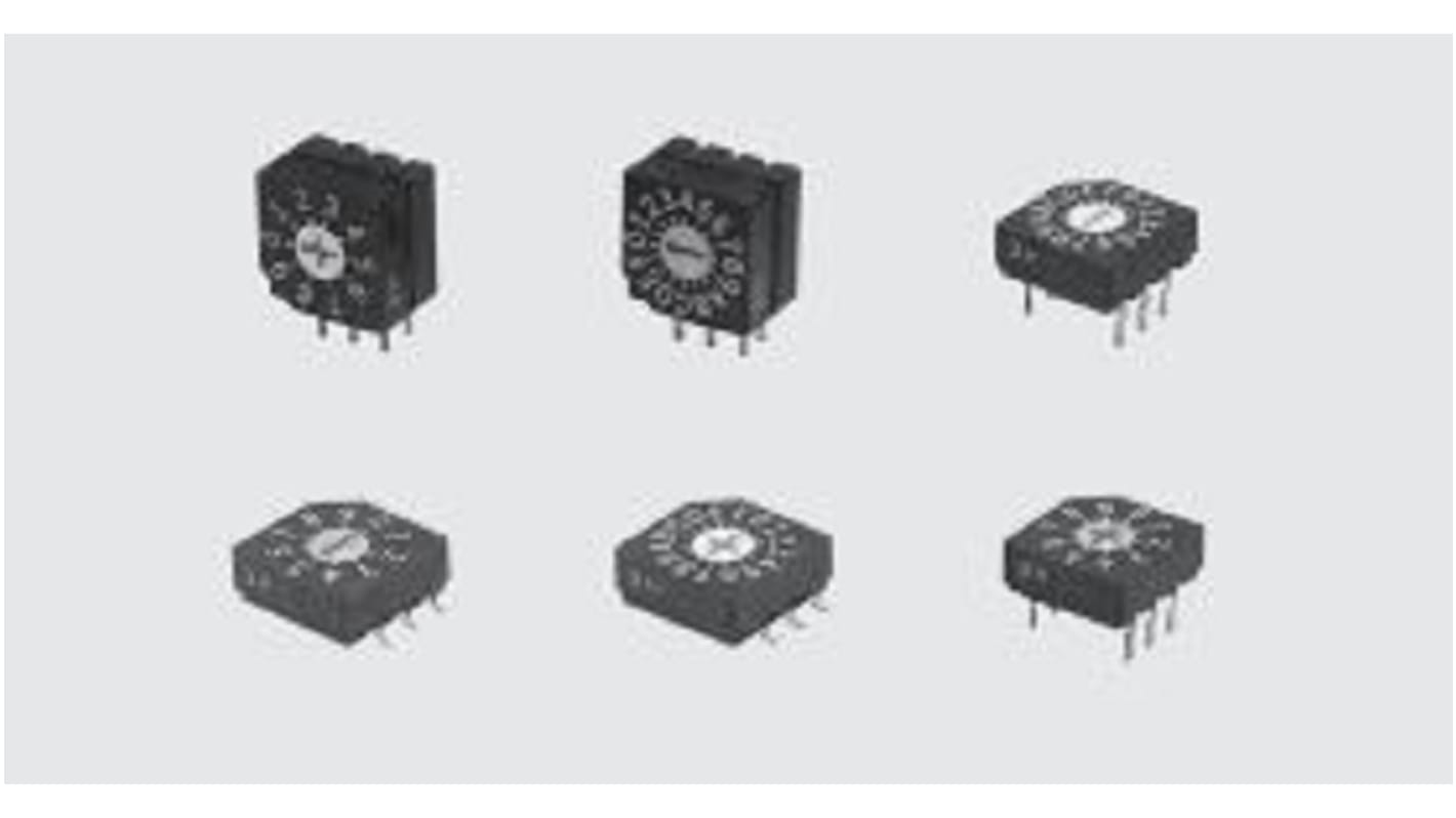 Copal Electronics DIP Switch, 100 mA@ 5 V dc