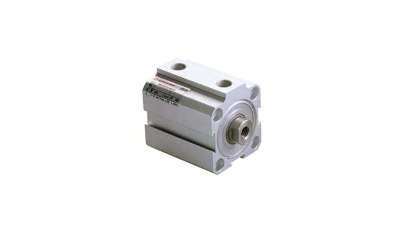 Norgren Pneumatic Compact Cylinder - 32mm Bore, 15mm Stroke, RM/92000/M Series, Double Acting