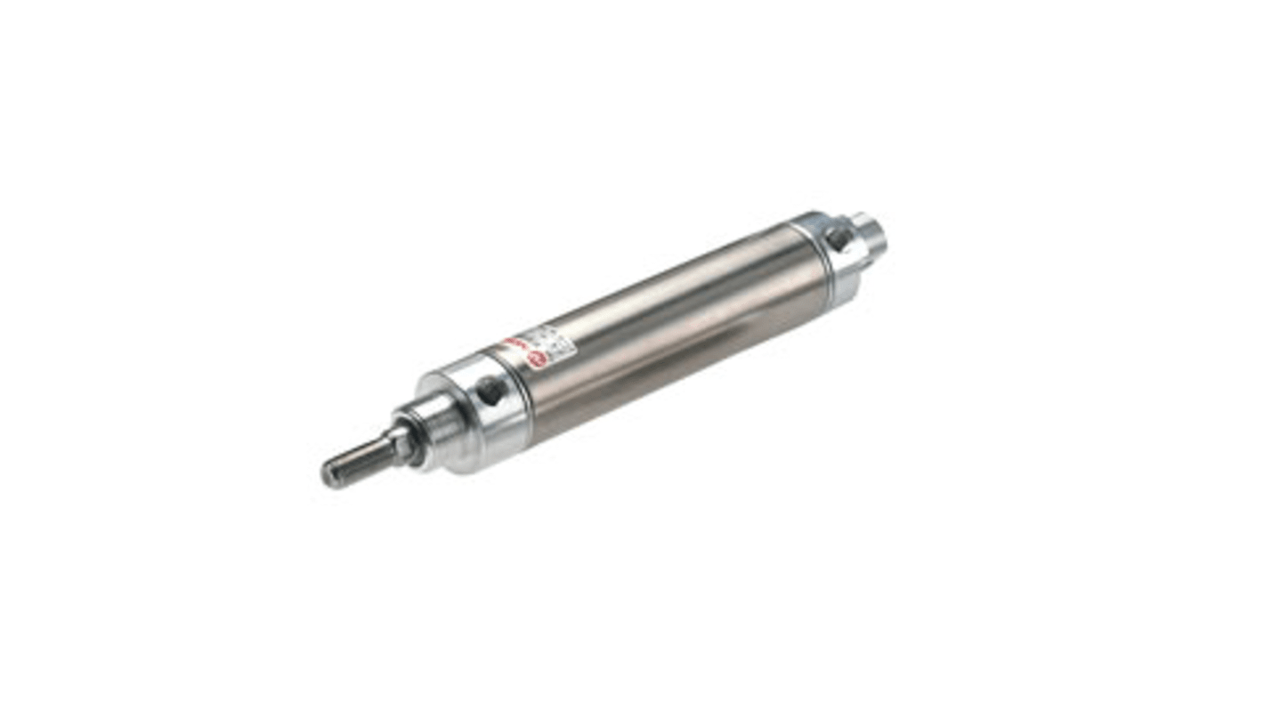 IMI Norgren Pneumatic Piston Rod Cylinder - 20mm Bore, 25mm Stroke, RT/57210/M/25 Series, Double Acting