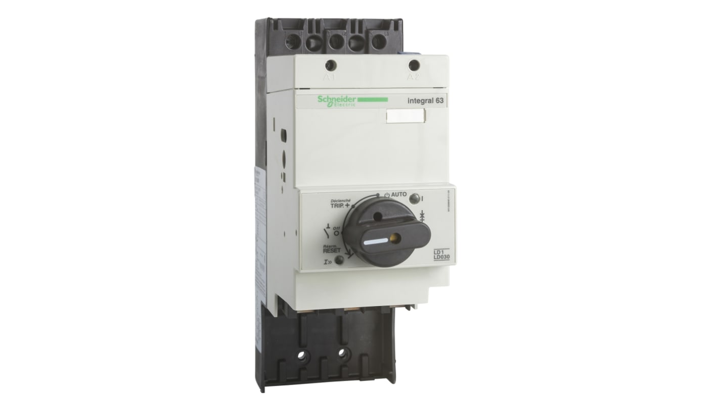 Rozrusznik silnikowy 55 kW Schneider Electric DOL 690 V ac zakres TeSys 63 A automatyczny IP20