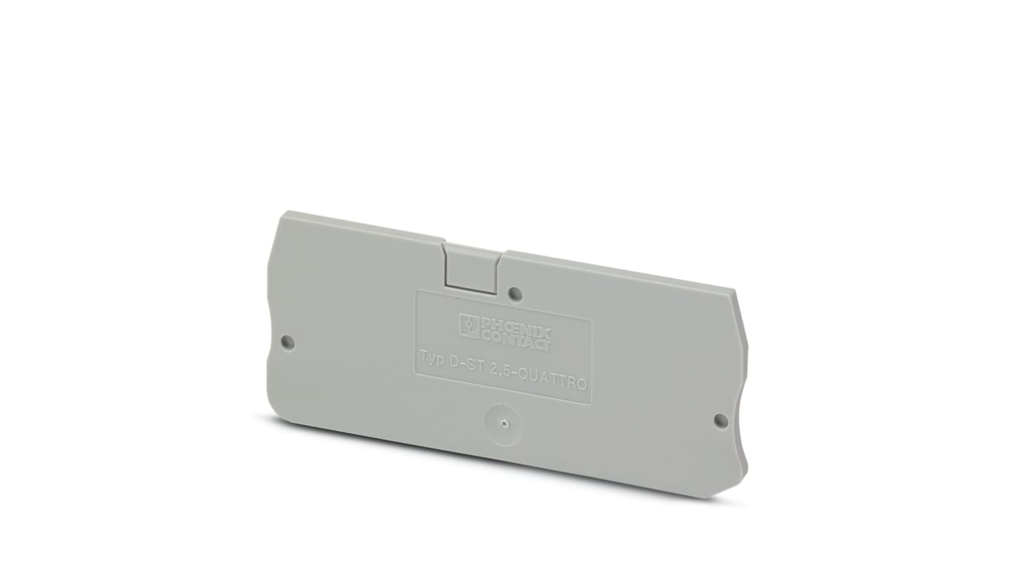 3030514 Phoenix Contact DST Series End Cover for Use with DIN Rail