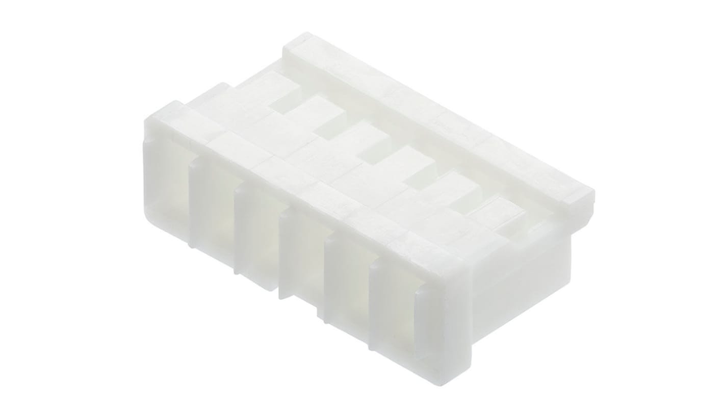 Carcasa de conector Molex 87439-0600, Serie Pico-SPOX, paso: 1.5mm, 6 contactos, , 1 fila filas, Recto, Hembra, Montaje