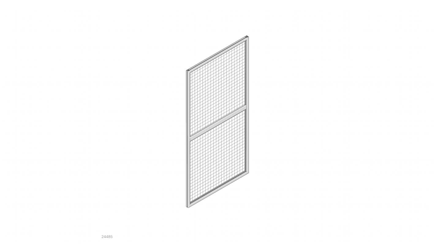 Bosch Rexroth Safety Door EcoSafe, Aluminium, 1800 mm Height, 1m Width