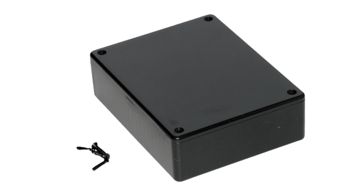 Caja Hammond de ABS Negro, 120 x 94 x 34mm, IP54