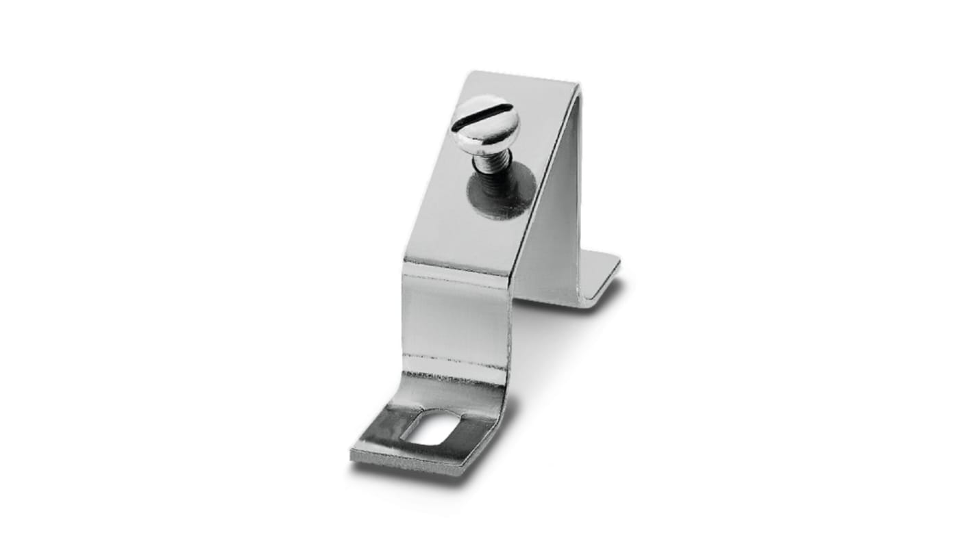 Phoenix Contact BG/SH Series Angled Bracket for Use with DIN Rail Terminal Blocks