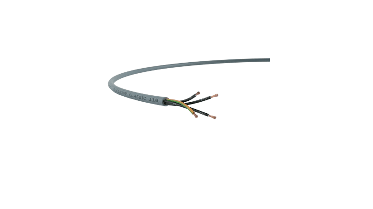 Cable de control Lapp ÖLFLEX CLASSIC 110 de 25 núcleos, 1,5 mm², Ø ext. 16.9mm, long. 50m, 300/500 V, 18 A,