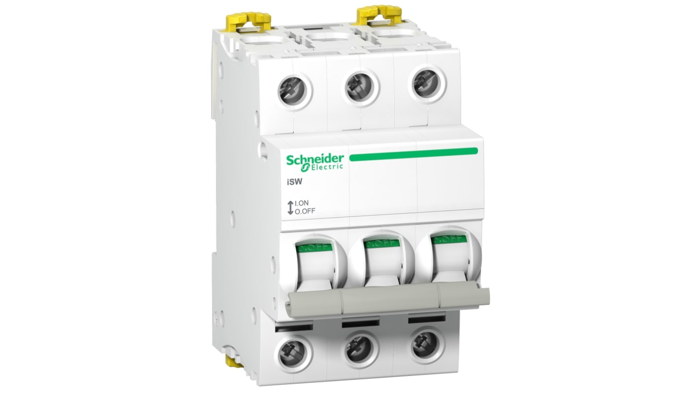 Schneider Electric アイソレータスイッチ 3P極 MAX: 63A Acti9 iSW Acti 9