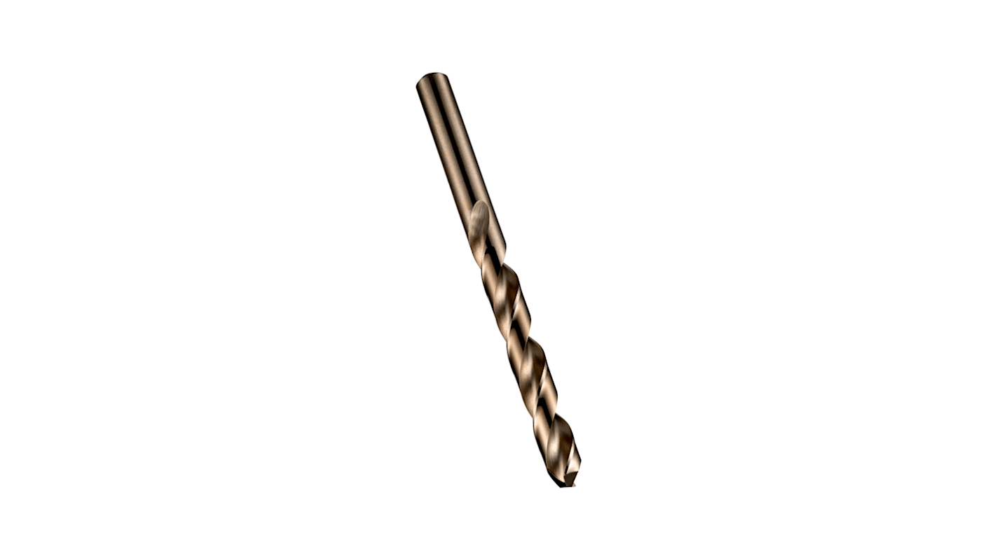 Dormer A777 Series HSS-E Twist Drill Bit for Stainless Steel, 5mm Diameter, 86 mm Overall