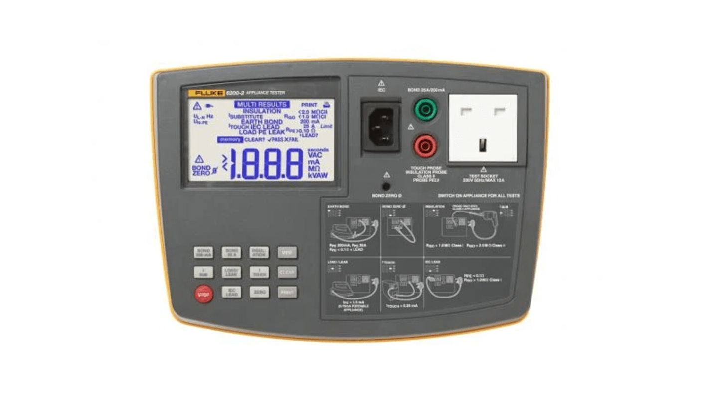 Fluke 6500 PAT Testing Kit, Class I, Class II Test Type