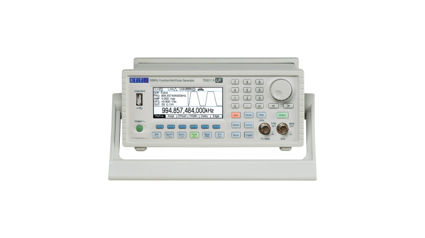 Aim-TTi TG5011A Function Generator, 1μHz Min, 50MHz Max, FM Modulation, Variable Sweep