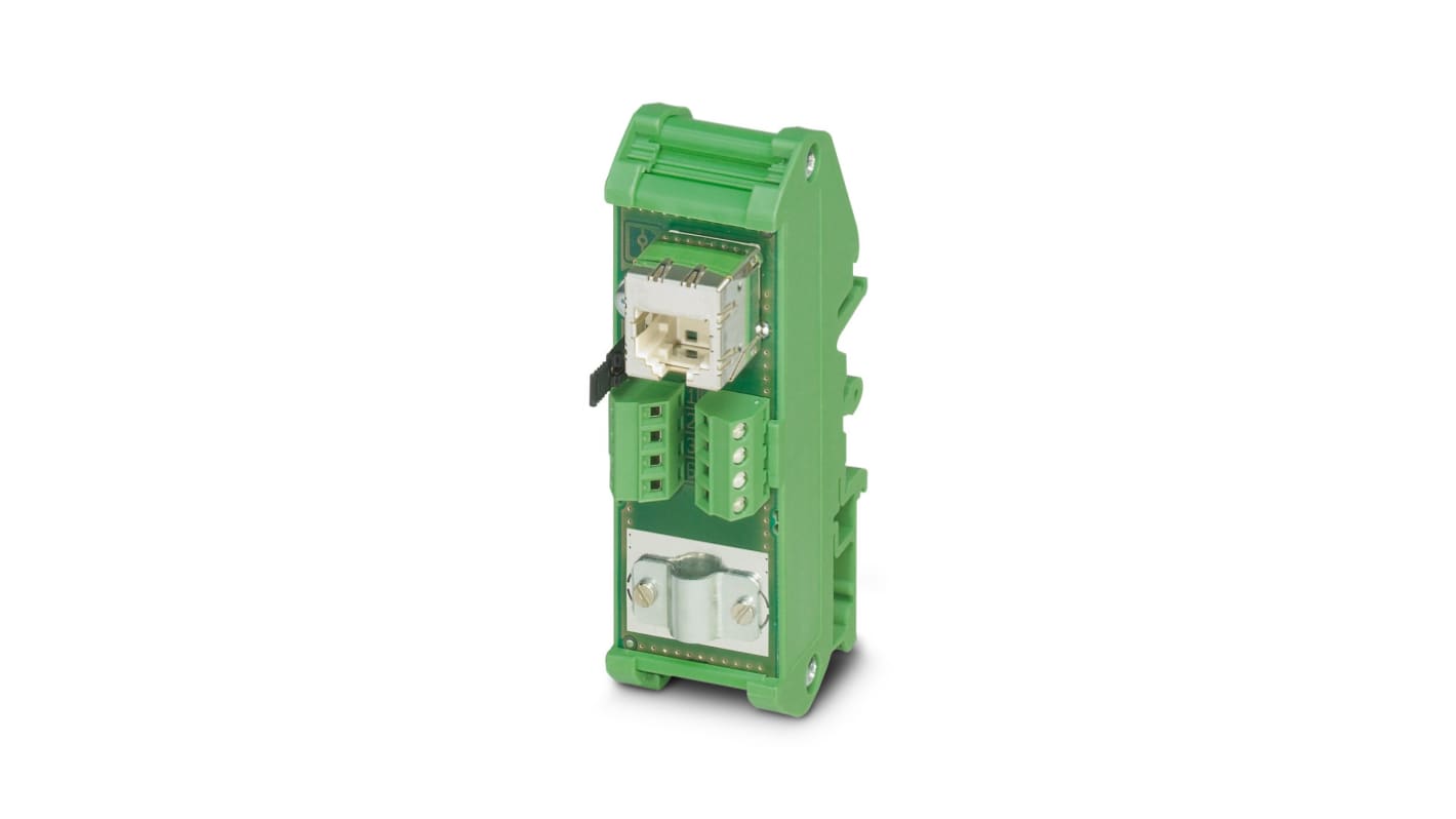 Phoenix Contact FL Series Cat5e RJ45 Patch Panel Green