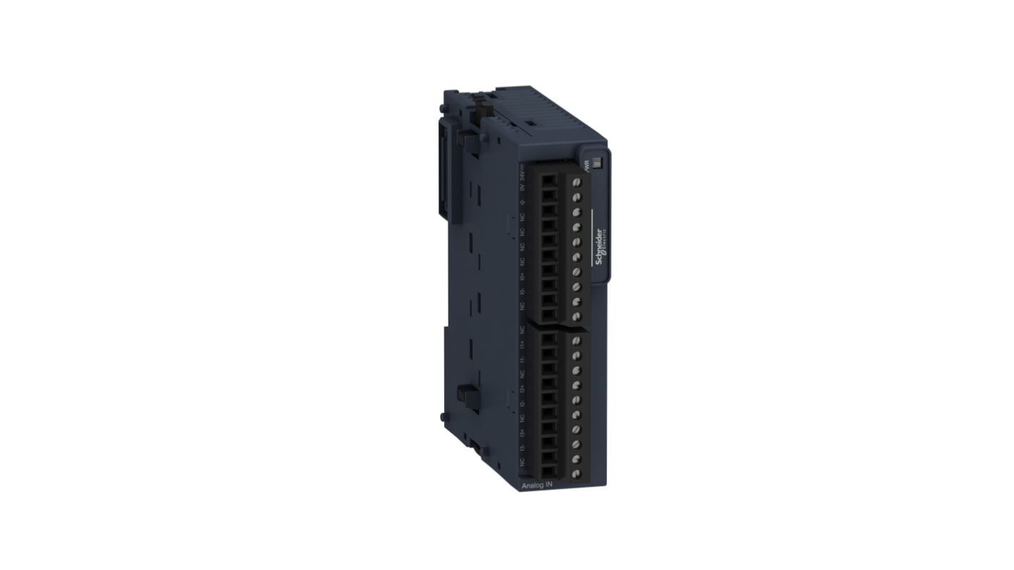 Schneider Electric FC4A Series PLC I/O Module for Use with Modicon M221, Modicon M241, Modicon M251, Current, Voltage