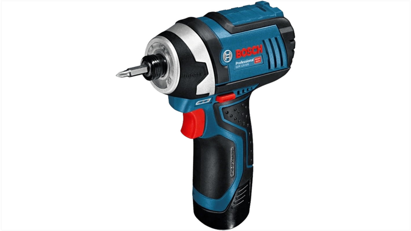 Bosch 0.601.9A6.976 - Cordless 10.8V Impact Driver with 1 x 2Ah Batteries Type G - British 3-pin