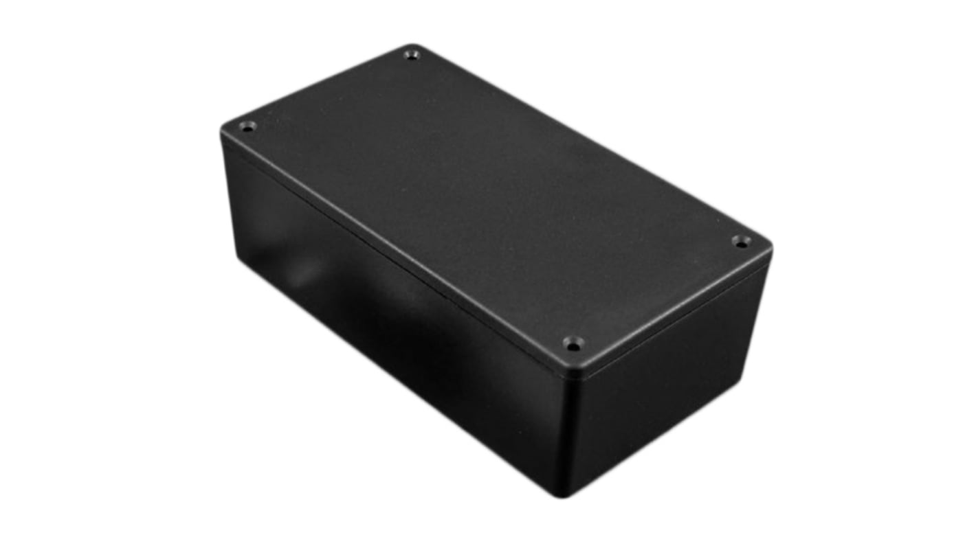 Caja Hammond de ABS Negro, 152 x 81 x 46mm, IP54