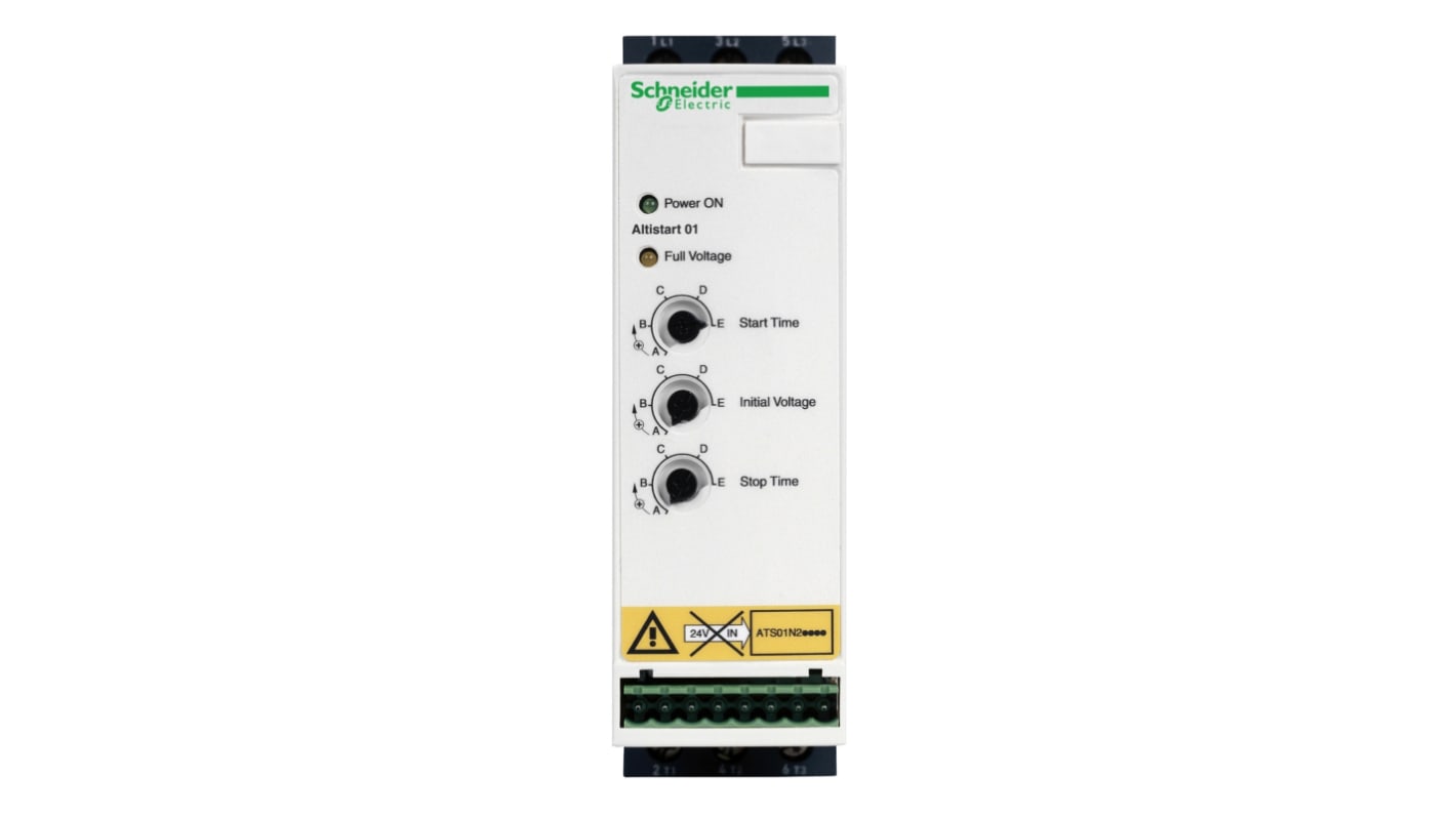 Démarrage progressif progressif, triphasé Schneider Electric Altistart 01 ATS01, 7,5 kW 240 V c.a. 32 A