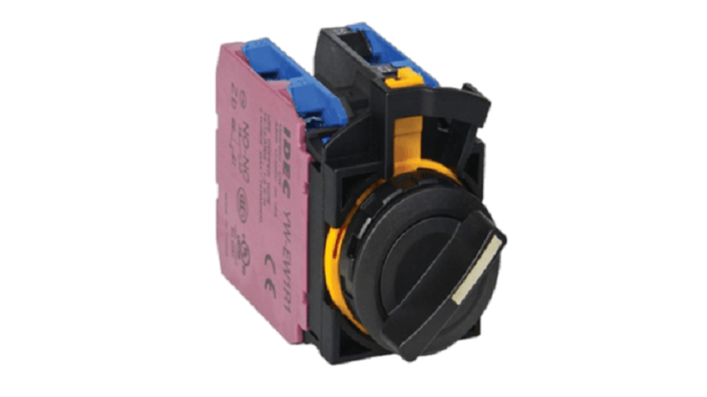 Idec Selector Switch - (4NO) 22mm Cutout Diameter 2 Positions