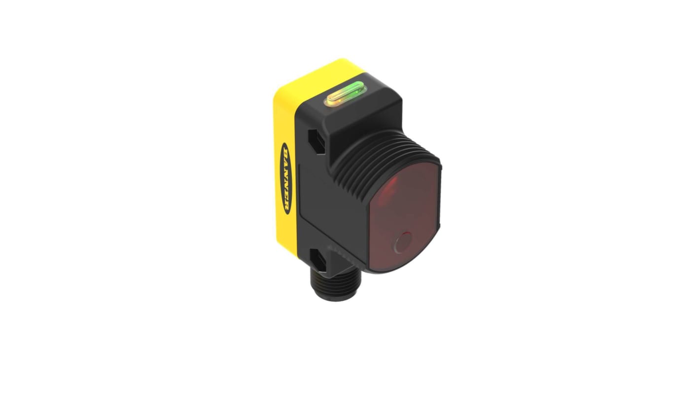 Banner Diffuse Photoelectric Sensor, Block Sensor, 400 mm Detection Range