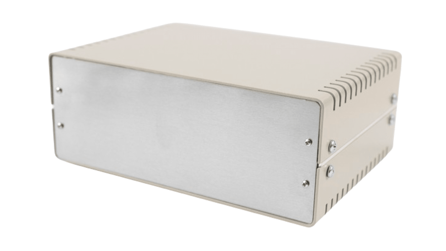 Caja para instrumentación Hammond de Aluminio Gris, , ventilada, 99 x 254 x 185mm, IP30