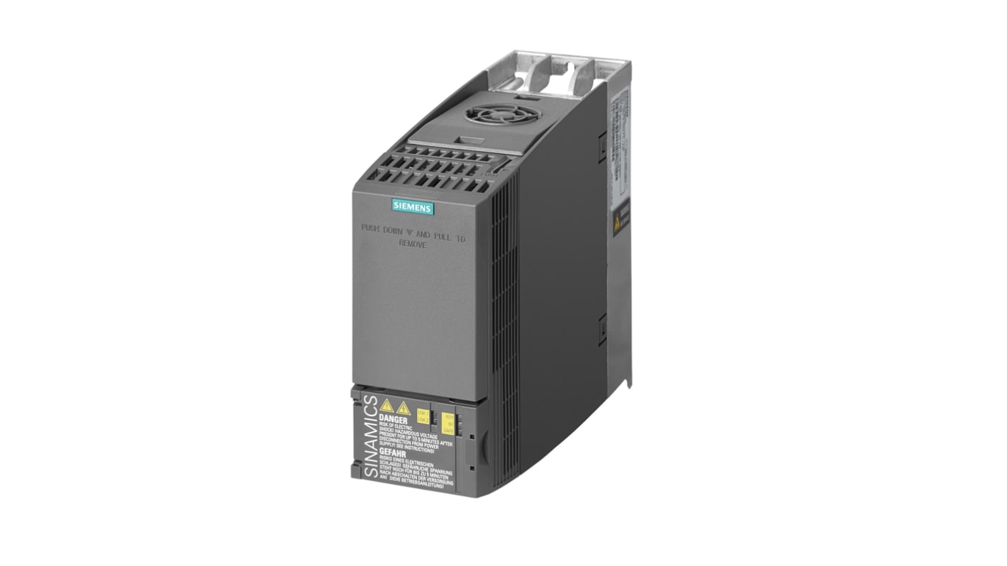 Siemens Frekvensomformer, 3 -faset 3 kW, 400 V AC, SINAMICS G120C-serien