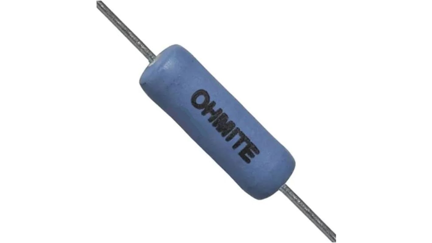 Ohmite 100Ω Silicone Ceramic, Wirewound Resistor 1W ±5% 41J100E