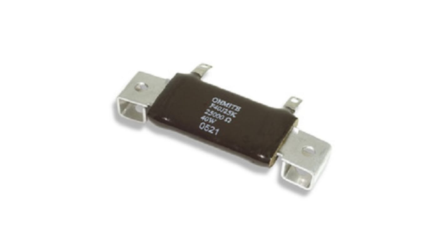 Ohmite, 4Ω 40W Wire Wound Chassis Mount Resistor F40J4R0E ±5%