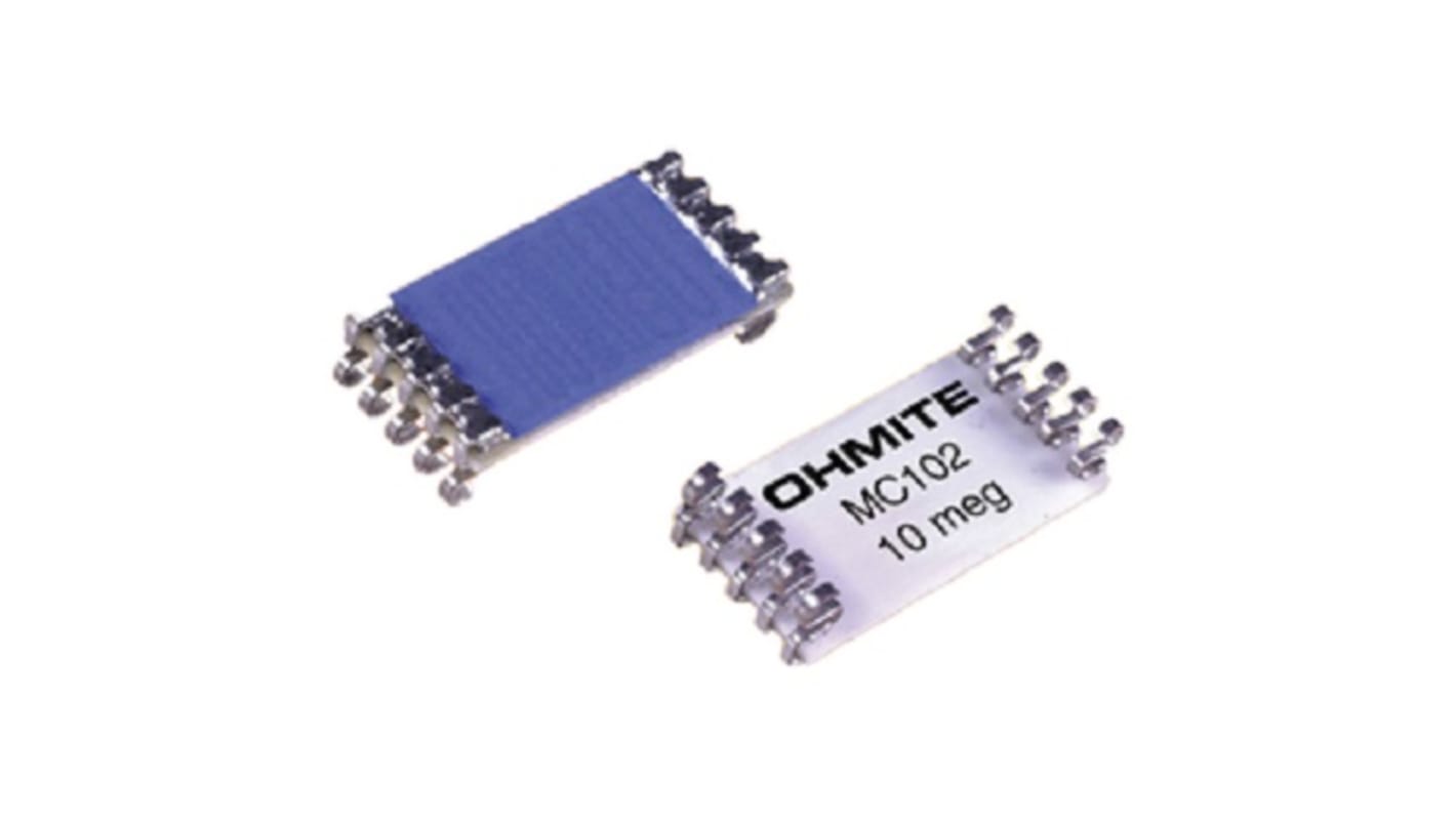 Resistencia SMD Ohmite, 25MΩ, ±5%, 1.5W, Película Gruesa, Serie MC102