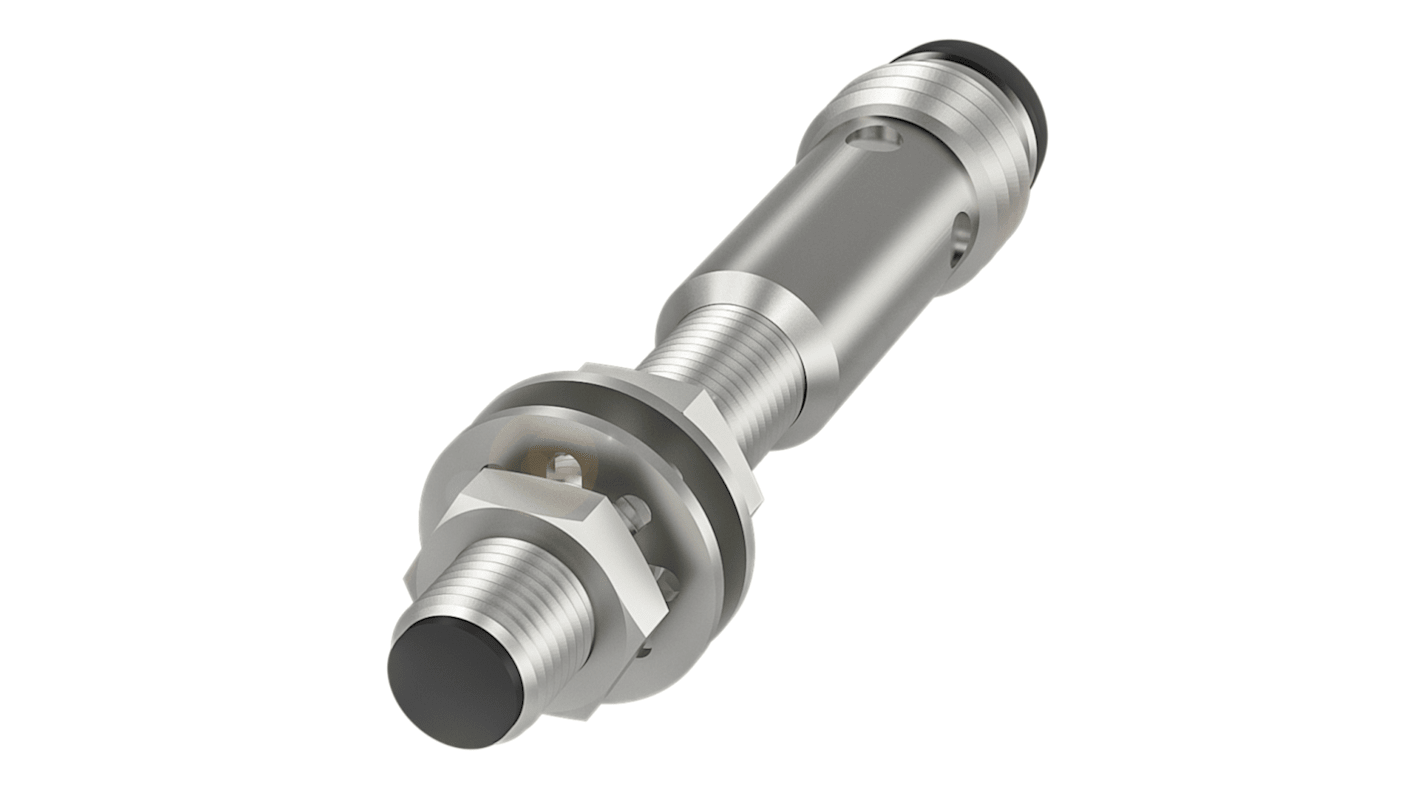 BALLUFF Inductive Barrel-Style Proximity Sensor, M5 x 0.5, 0.8 mm Detection, PNP Output, 10 → 30 V dc, IP67