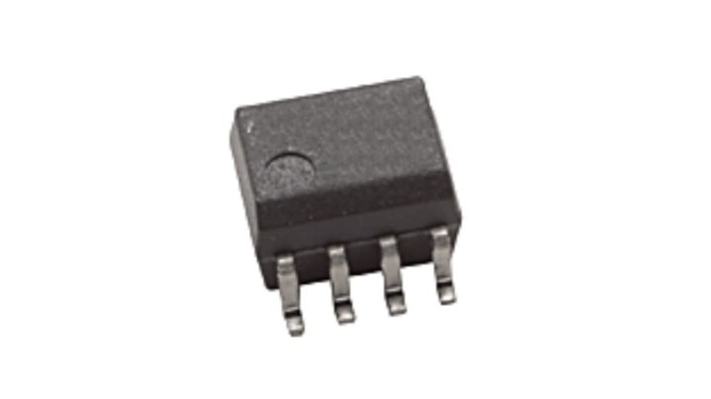 Optoacoplador Broadcom de 2 canales, Vf= 1.7V, Viso= 3750 V ac, IN. DC, OUT. Fototransistor, mont. superficial,