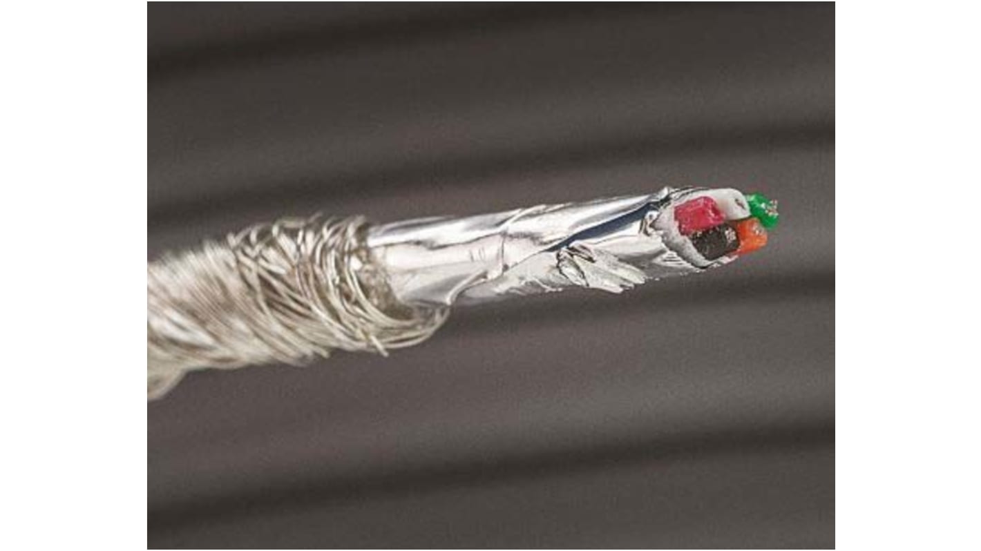 Câble de données Alpha Wire, 5x 0,14 mm 26 AWG, Blindé, 30m