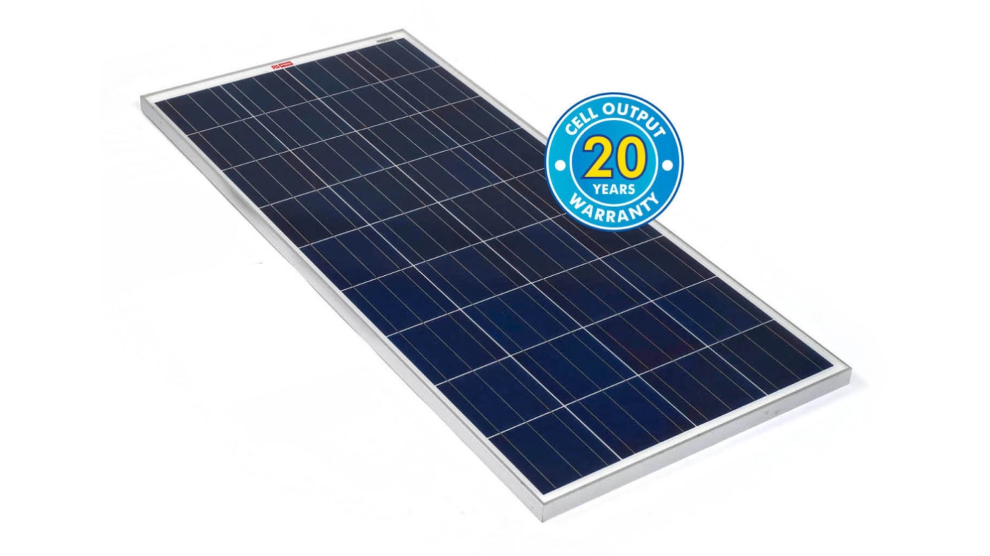 PV Logic Solarmodul Polykristallin, 1490 x 670 x 35mm 150W, 22V / 10Ah -40°C +85°C