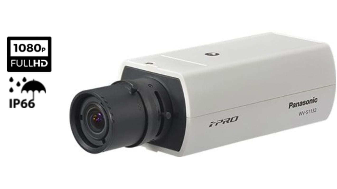 Videocamera CCTV per uso  per uso interno/esterno Panasonic, risoluzione Full-HD, Rete