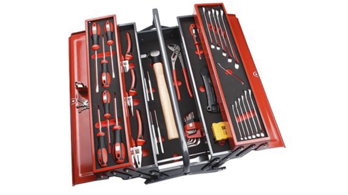 RS PRO 42 Piece Mechanical Tool Kit with Case RS
