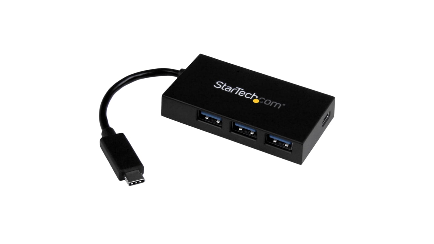 Hub USB USB 3.0 HB30C3A1CFS 4 Adapter AC USB A, USB C, StarTech.com