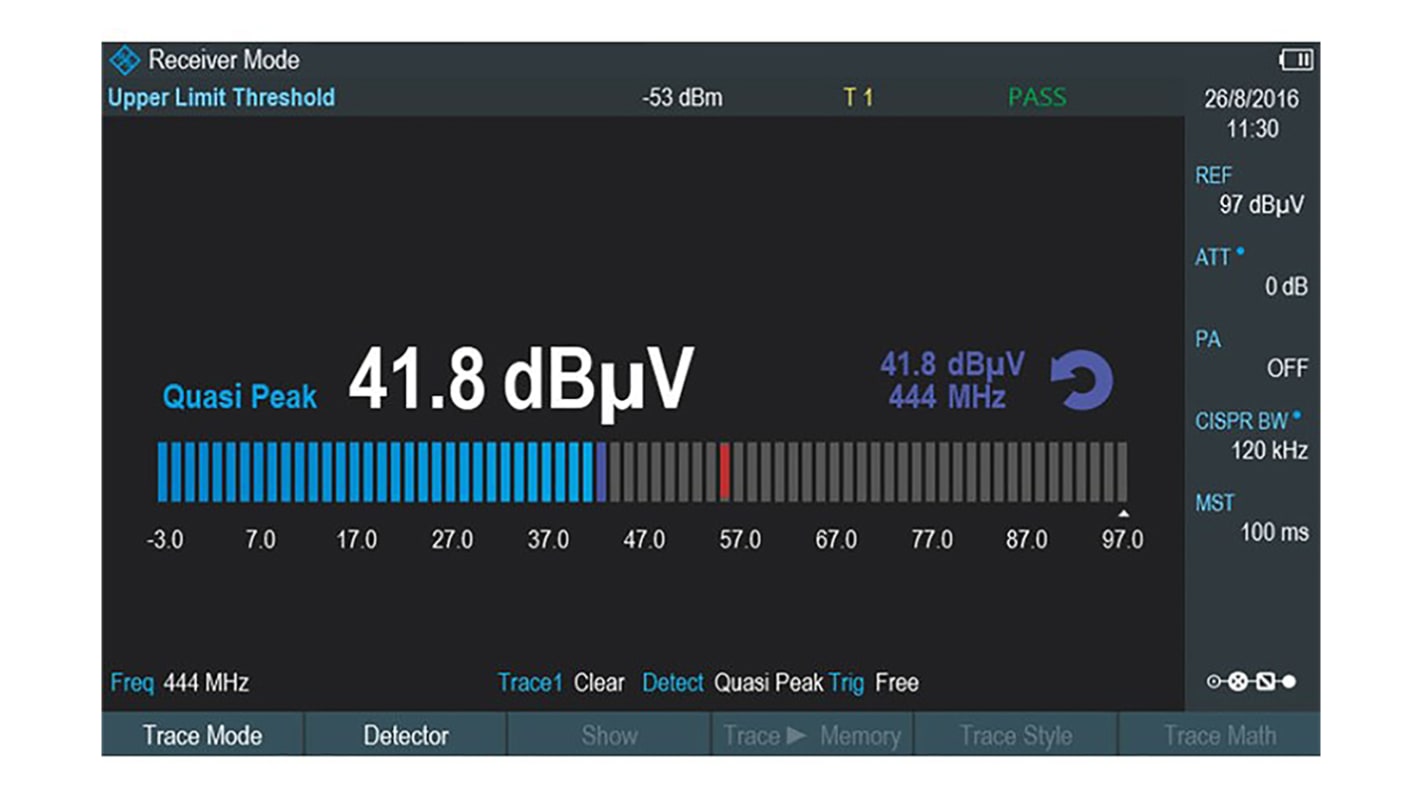 Příslušenství spektrálního analyzátoru, pro použití s: Ruční spektrální analyzátor FPH Spectrum Rider