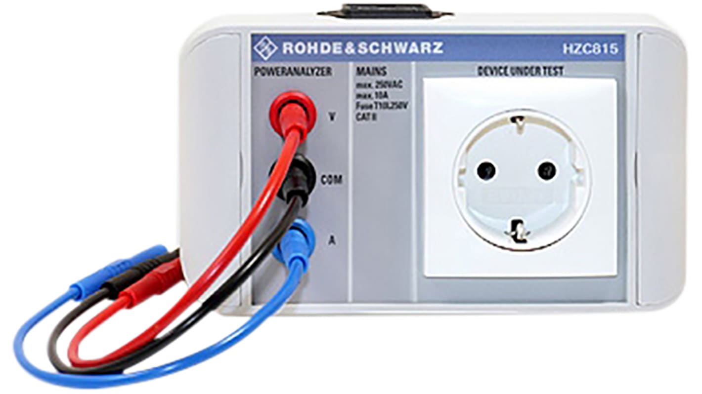 Adapter analizatora jakości mocy, typ: Adapter do analizatora jakości zasilania, do użytku z: Analizator energii HMC8015