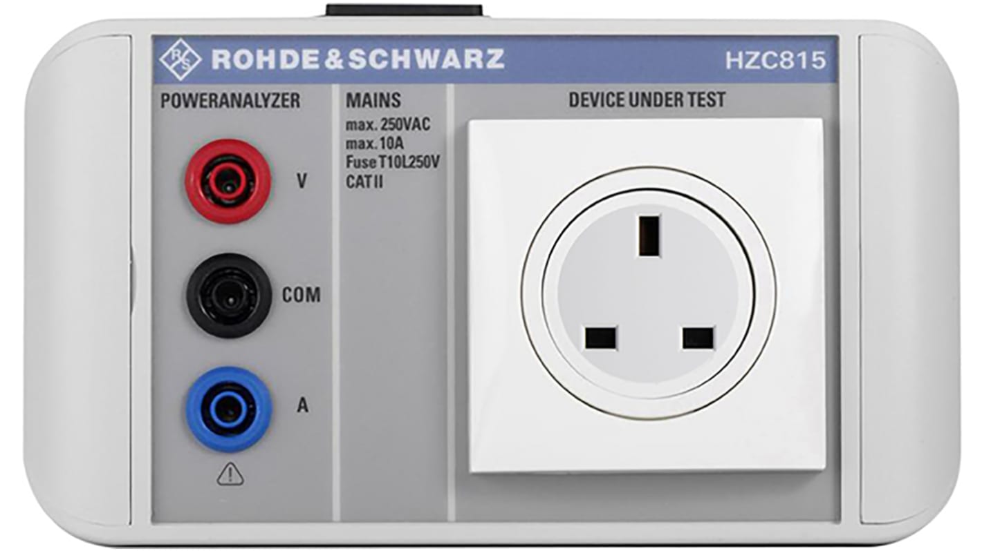 Iniciativa Redondo admirar HZC815-UK | Adaptador de analizador de calidad eléctrica, Rohde & Schwarz,  para utilizar con Analizador de potencia HMC8015 | RS